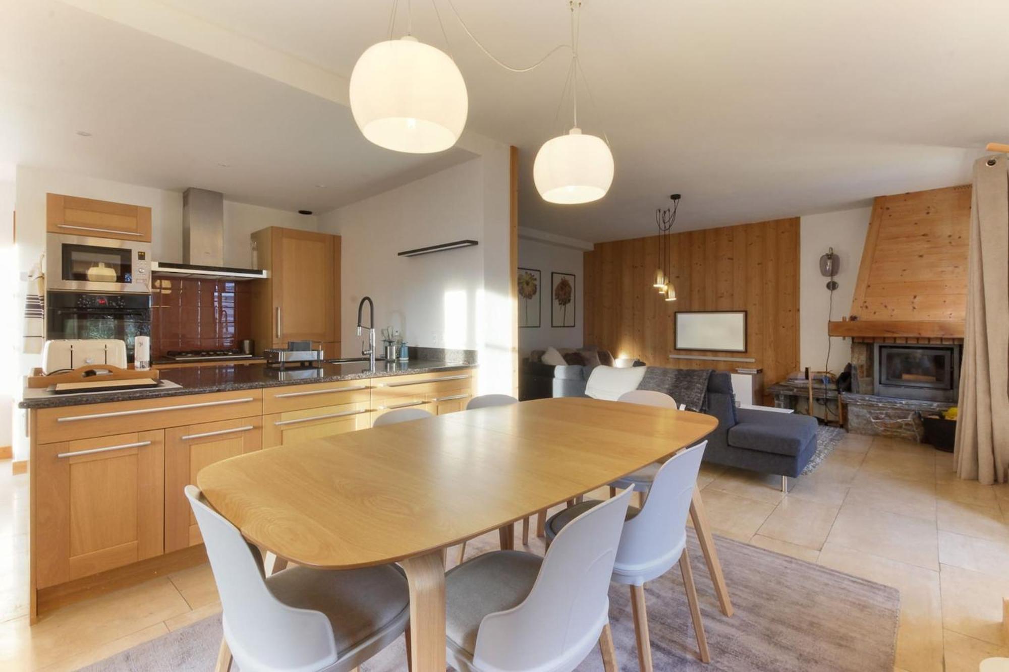 Apartament Les Alpins - Centre De Chamonix - Renove Avec Jardin Et Vue Imprenable Sur Le Montblanc Zewnętrze zdjęcie