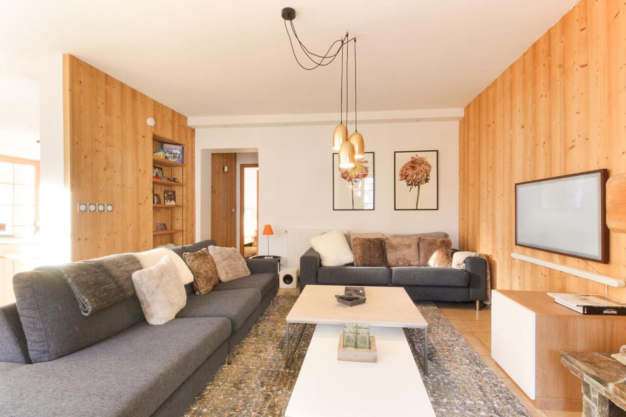 Apartament Les Alpins - Centre De Chamonix - Renove Avec Jardin Et Vue Imprenable Sur Le Montblanc Zewnętrze zdjęcie